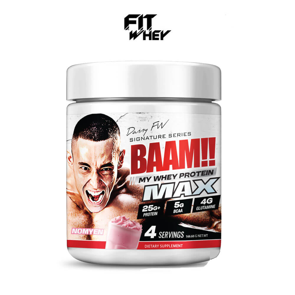 เวย์โปรตีน BAAM MY WHEY PROTEIN MAX - 4 SERVINGS NOM YEN_1