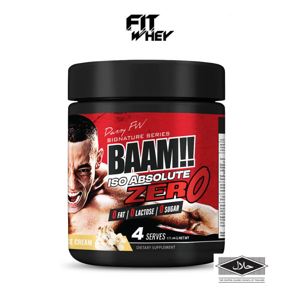 เวย์โปรตีนไอโซเลท BAAM ISO ABSOLUTE ZERO - 4 SERVINGS VANILLA_1