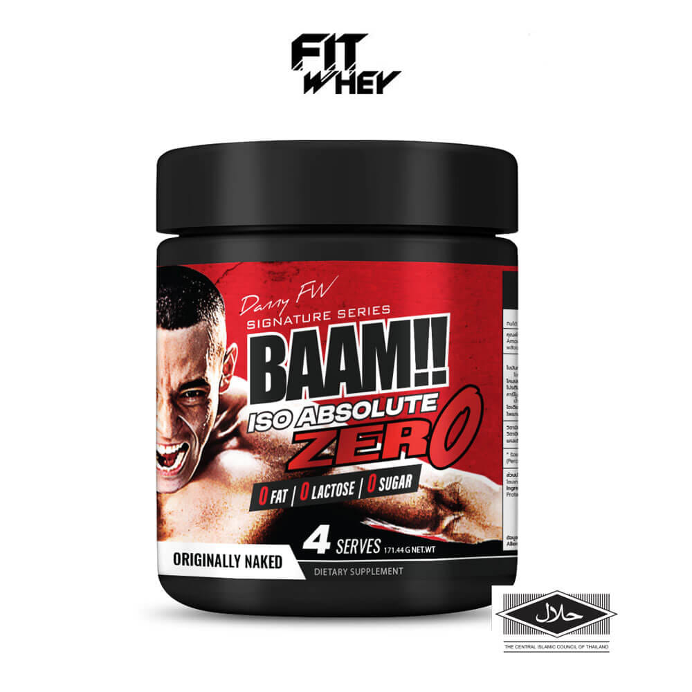 เวย์โปรตีนไอโซเลท BAAM ISO ABSOLUTE ZERO - 4 SERVINGS UNFLAVORED_1