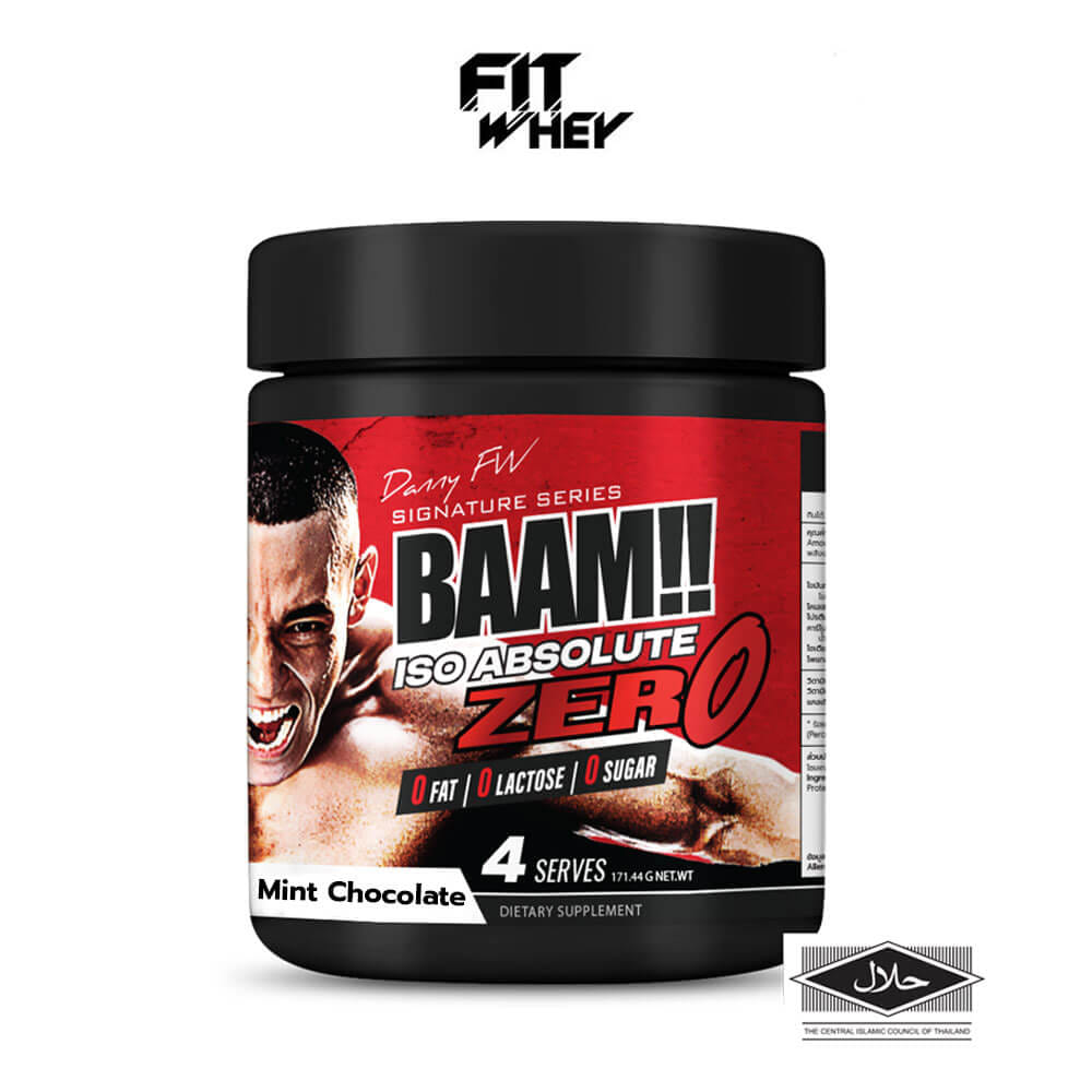 เวย์โปรตีนไอโซเลท BAAM ISO ABSOLUTE ZERO - 4 SERVINGS MINT CHOCOLATE_1