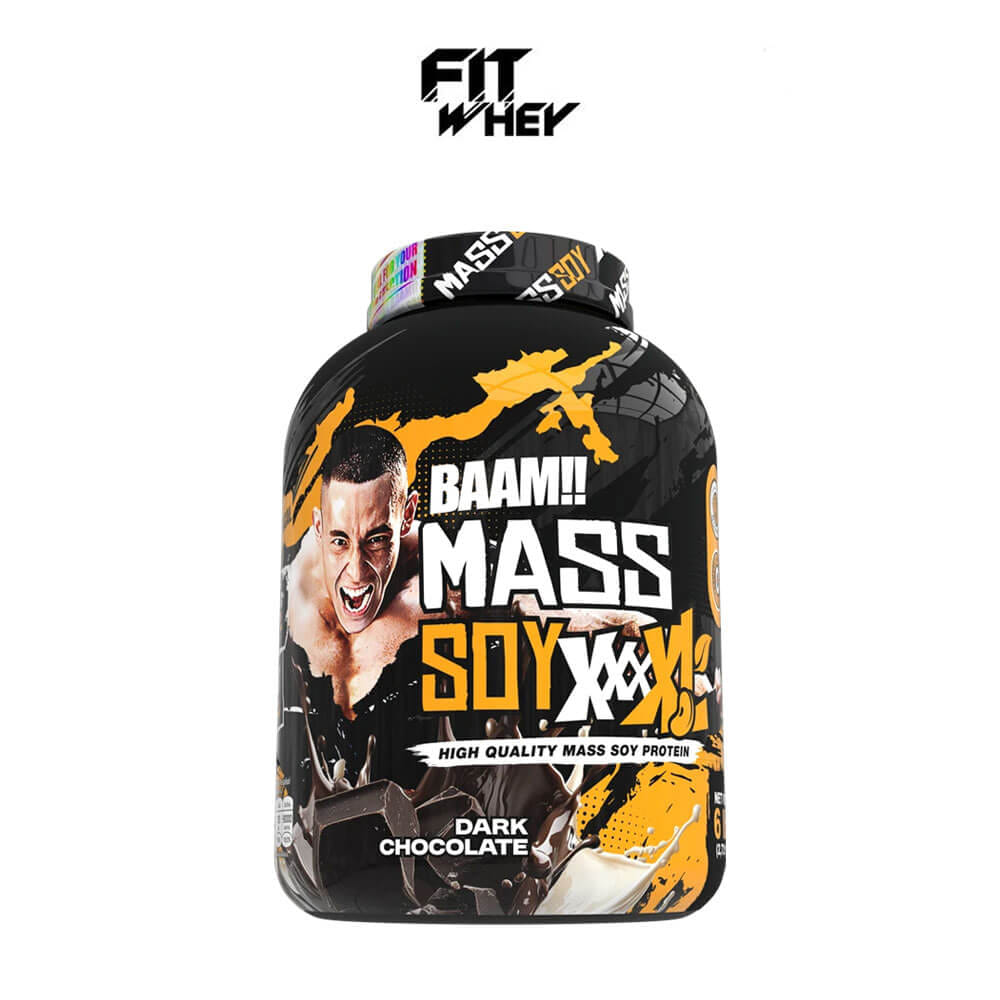 ซอยโปรตีนเพิ่มน้ำหนัก BAAM MASS SOY XXXXL - 6 LB DARK CHOCOLATE_1