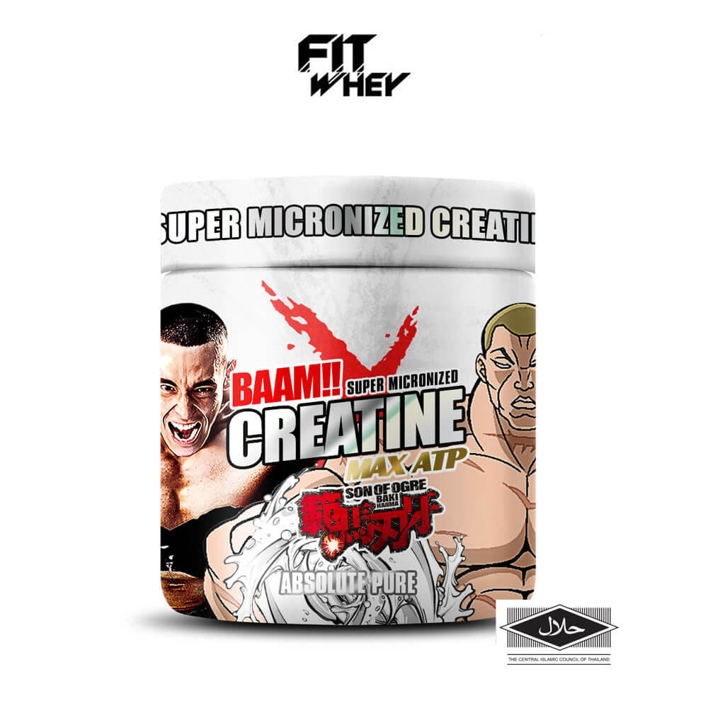 ครีเอทีน BAAM CREATINE 5000 - UNFLAVORED 300 G [BAKI]_1