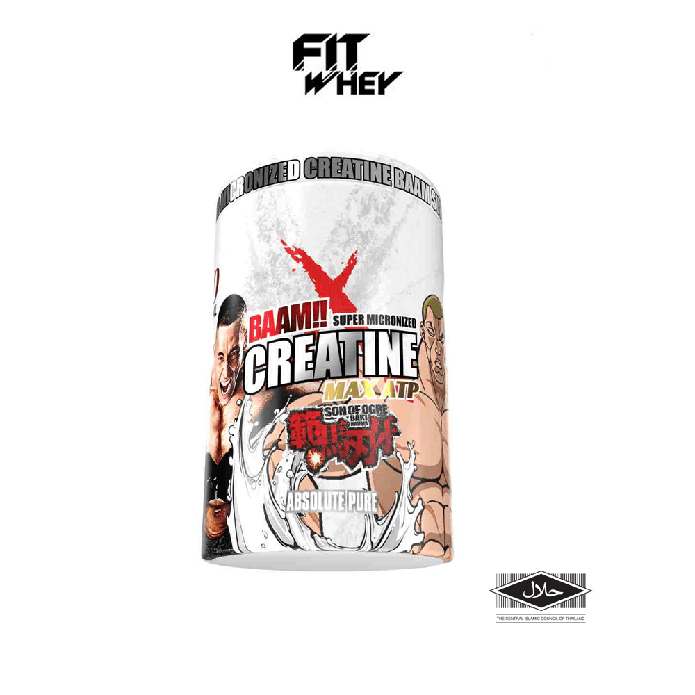 ครีเอทีน BAAM CREATINE 5000 - UNFLAVORED 600 G [BAKI]_1