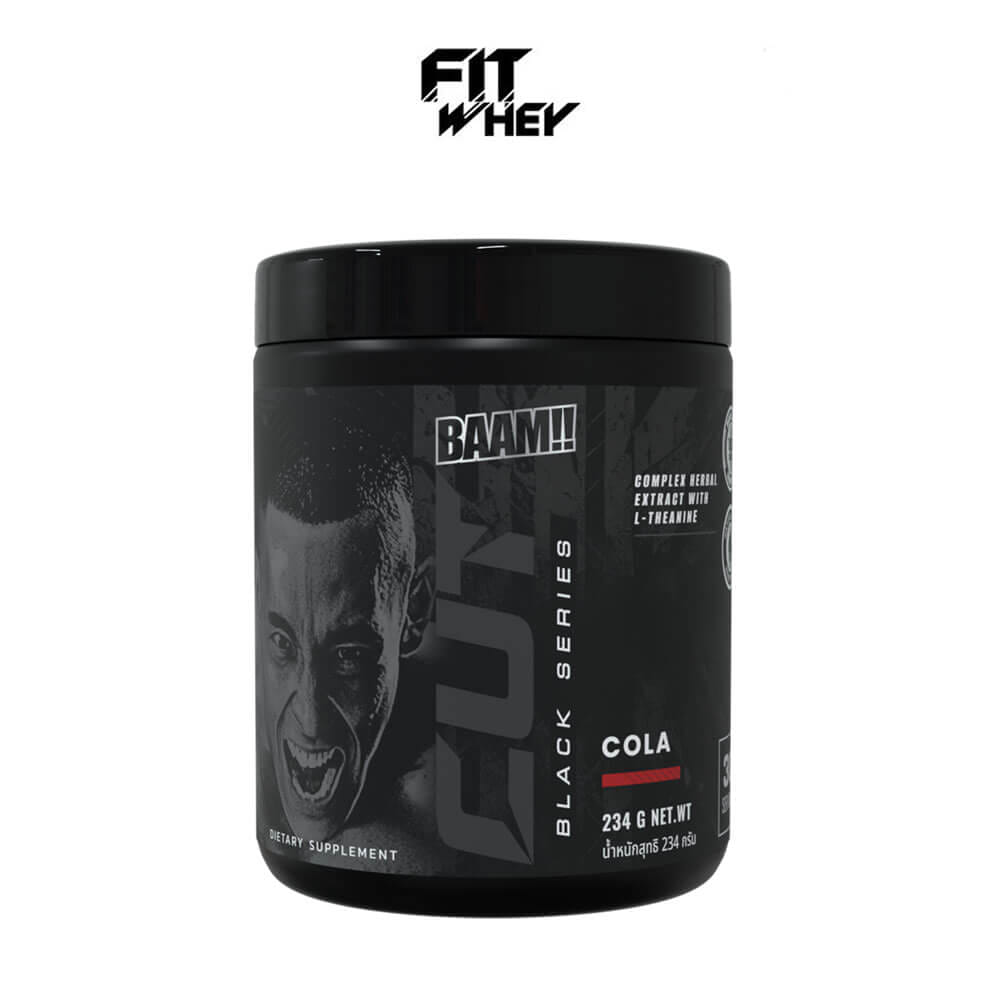 ผลิตภัณฑ์อาหารเสริม BAAM CUT BLACK SERIES (POWDER) - 30 SERVINGS COLA_1