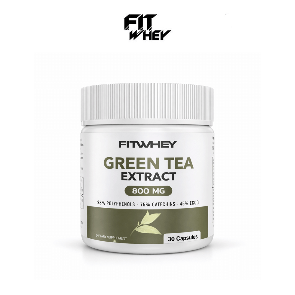 ผลิตภัณฑ์เสริมอาหาร FITWHEY SUPPLEMENTS GREEN TEA EXTRACT 800 MG - 30 แคปซูล_1