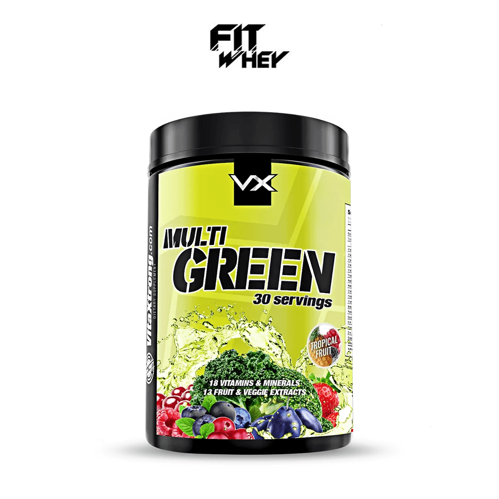 วิตามินรวมจากผักผลไม้ 13 ชนิด VITAXTRONG MULTI GREEN - 30 SERVINGS TROPICAL FRUIT_1