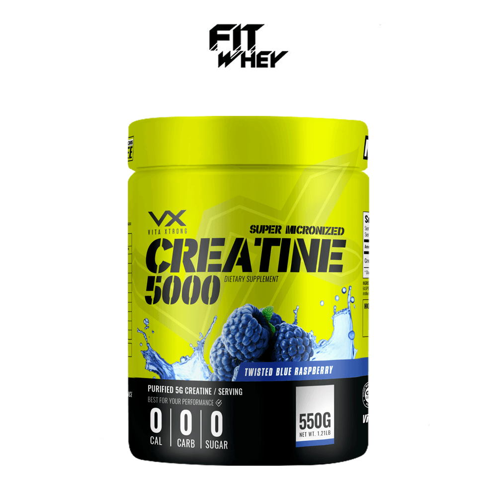 ครีเอทีน VITAXTRONG MICRONIZED CREATINE MONOHYDRATE - 550 G BLUE RASPBERRY_1