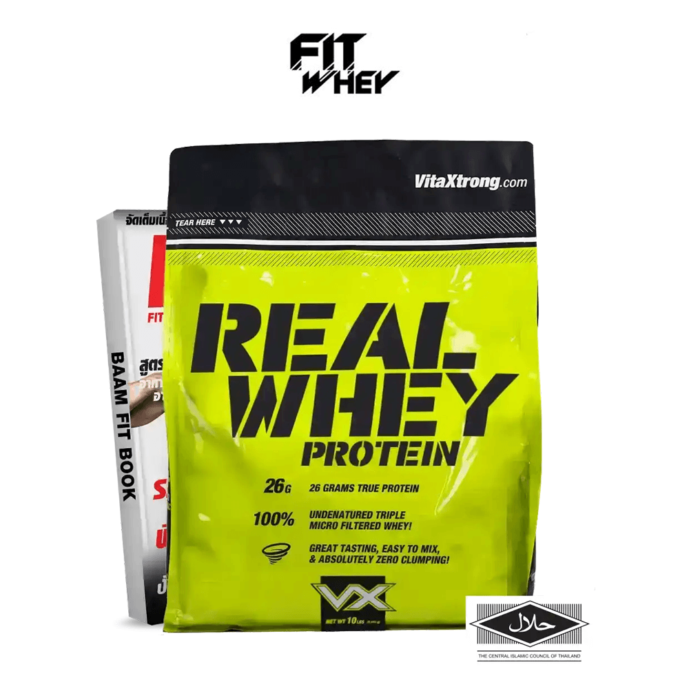 เวย์โปรตีน VITAXTRONG REAL WHEY PROTEIN - 10 LB COOKIES & CREAM_1