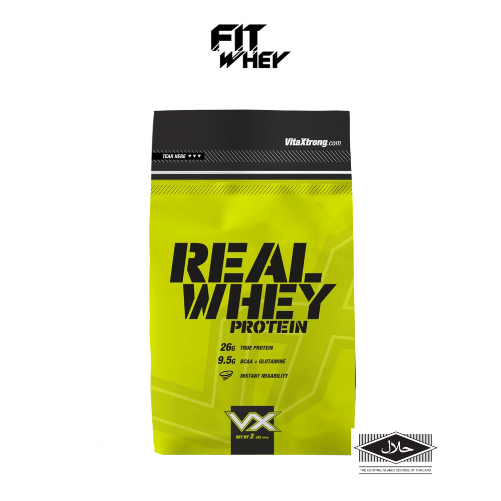เวย์โปรตีน VITAXTRONG REAL WHEY PROTEIN - 2 LB STRAWBERRY_1