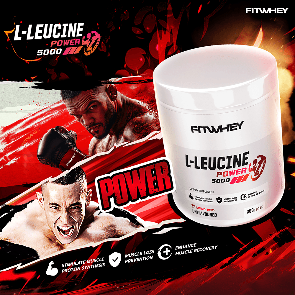 ผลิตภัณฑ์เสริมอาหาร FITWHEY SUPPLEMENTS L-LEUCINE 5000 300 G_2