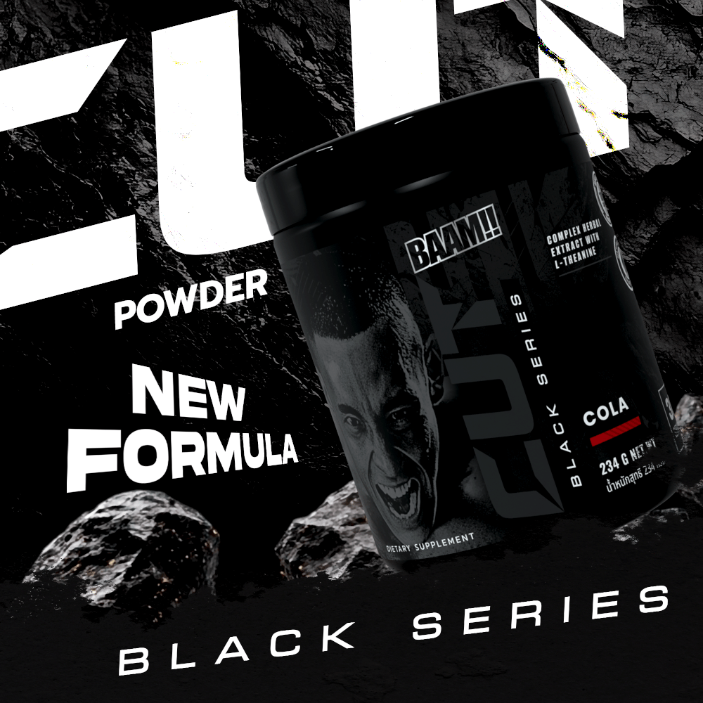 ผลิตภัณฑ์อาหารเสริม BAAM CUT BLACK SERIES (POWDER) - 30 SERVINGS COLA_2