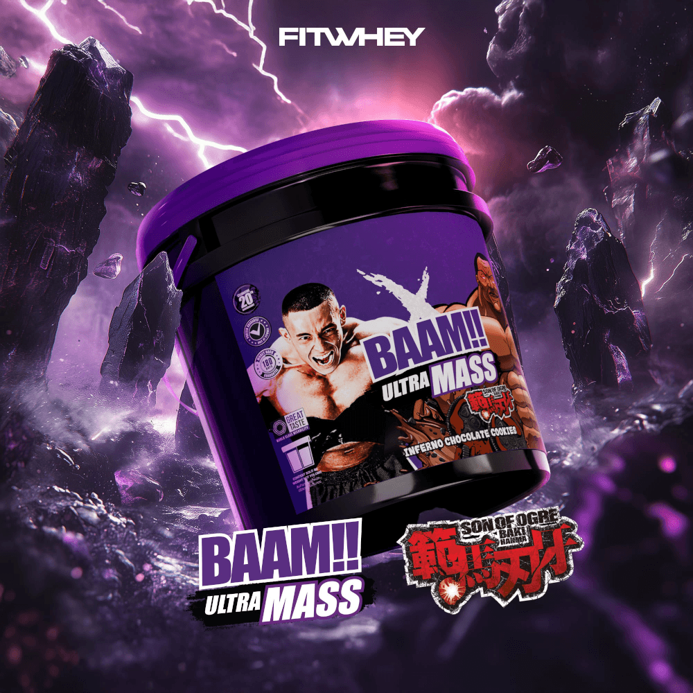 โปรตีนเพิ่มน้ำหนัก BAAM ULTRA MASS - 20 LB VANILLA [BAKI]_2