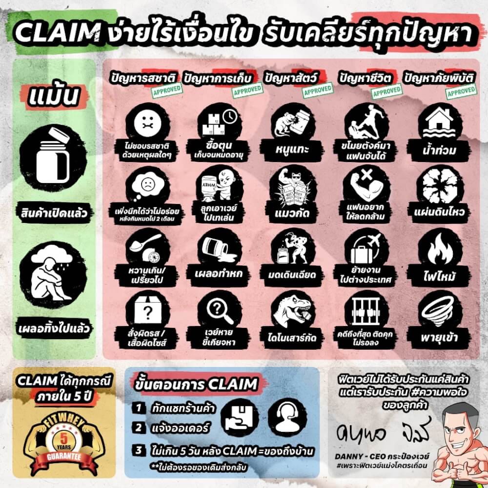 เวย์โปรตีน BAAM MY WHEY PROTEIN MAX - 5 LB CAFE MOCHA [BAKI]_7