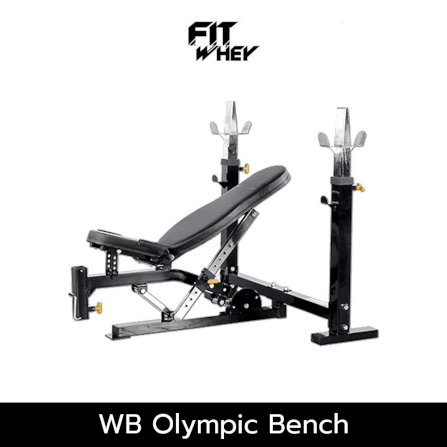 อุปกรณ์ออกกำลังกาย FITWHEY POWERTEC อุปกรณ์ WB OLYMPIC BENCH_0