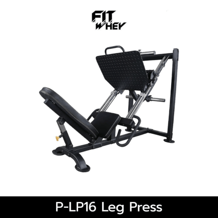 อุปกรณ์ออกกำลังกาย FITWHEY POWERTEC อุปกรณ์ P-LP16 LEG PRESS - BLACK_1