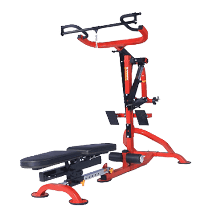 อุปกรณ์ออกกำลังกาย FITWHEY POWERTEC อุปกรณ์ LG COMPACT GYM-RED_2