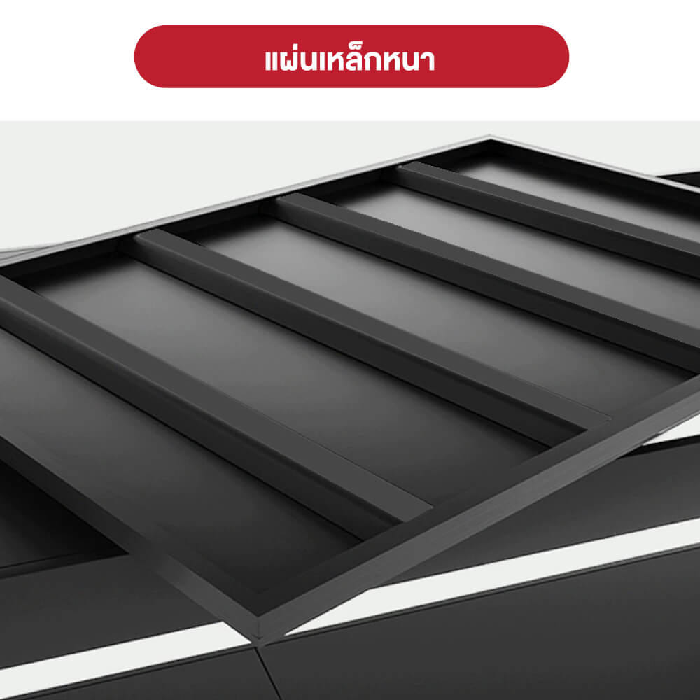ชั้นวางของโล่ง 4 ชั้น ELIFE 200X200X60 ซม. สีเทา_2