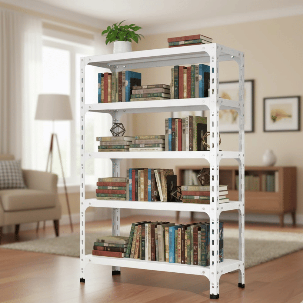 ชั้นวางของโล่ง 5 ชั้น ELIFE 180X70X30 สีขาว