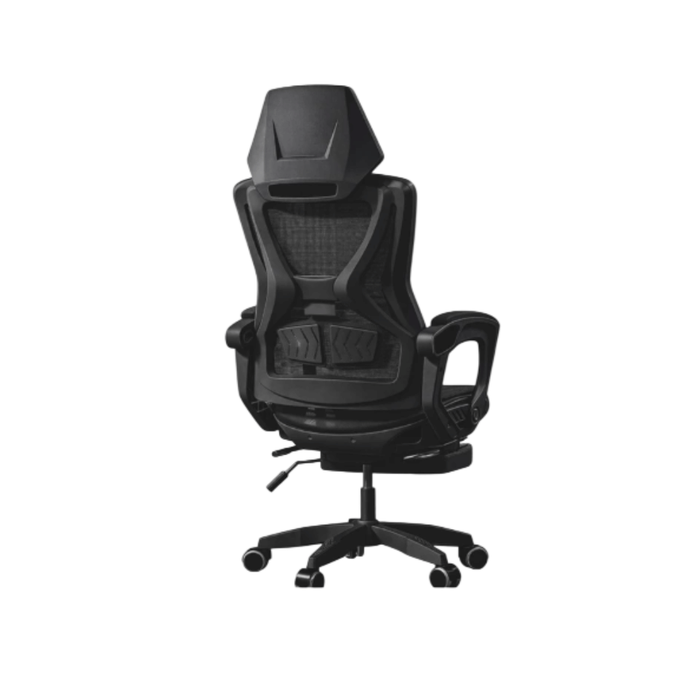เก้าอี้เกมมิ่ง ELIFE GC-12 PRO สีดำ ปรับเอนนอนและปรับขึ้นลงได้_0
