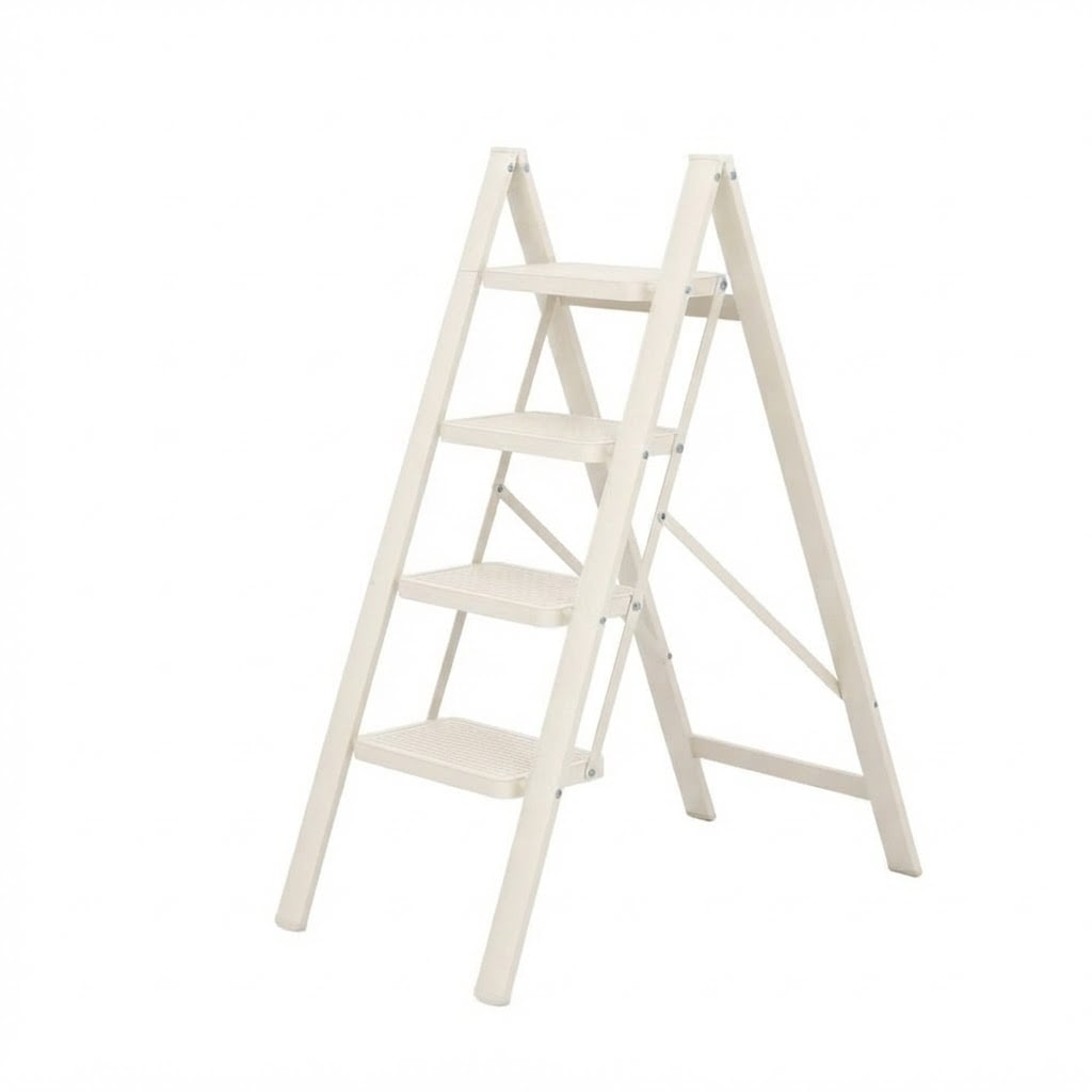 บันได STEP 4 ขั้น ELIFE รุ่น LA-07 สีขาว_0