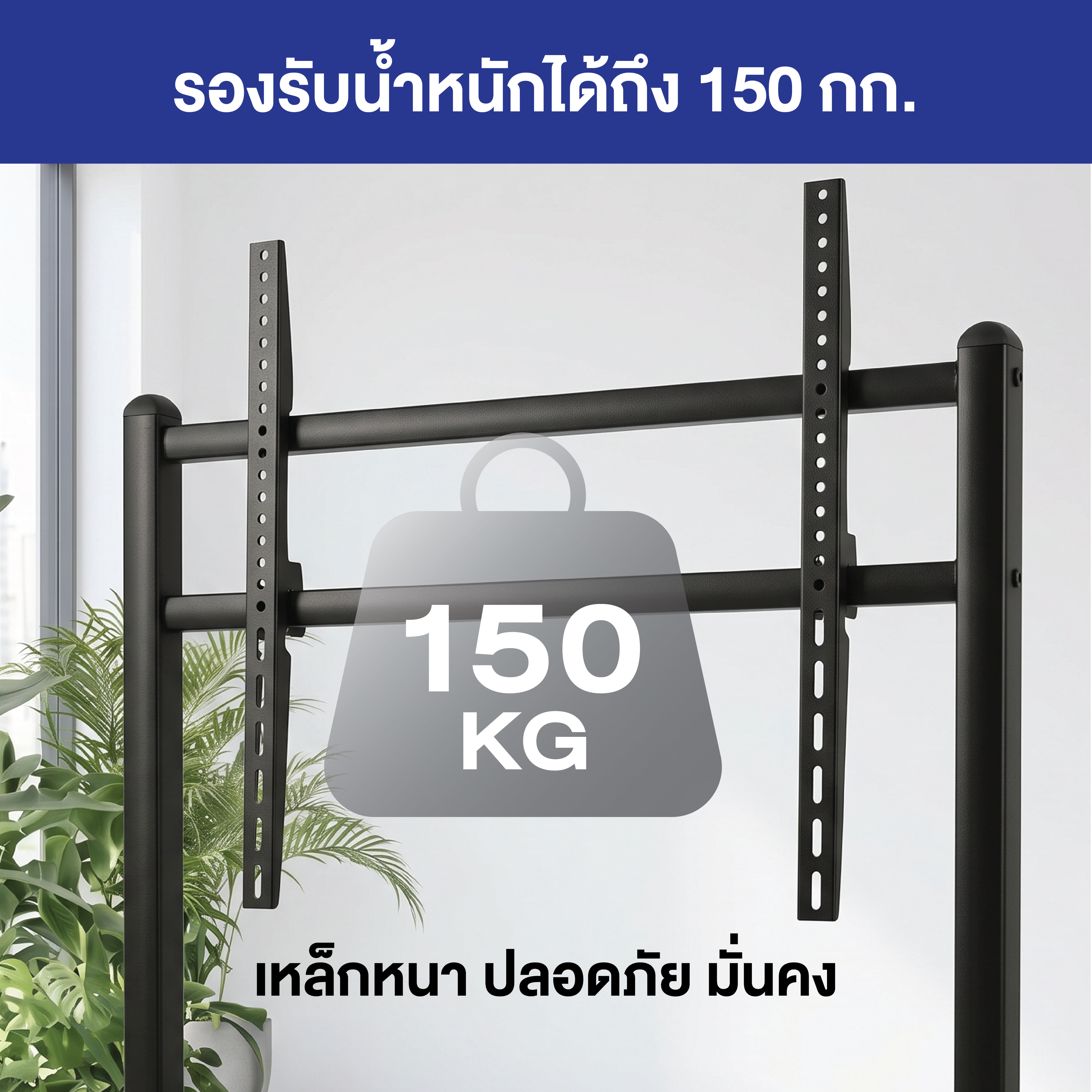 ขาตั้งทีวี ELIFE A10-BK สีดำ_2