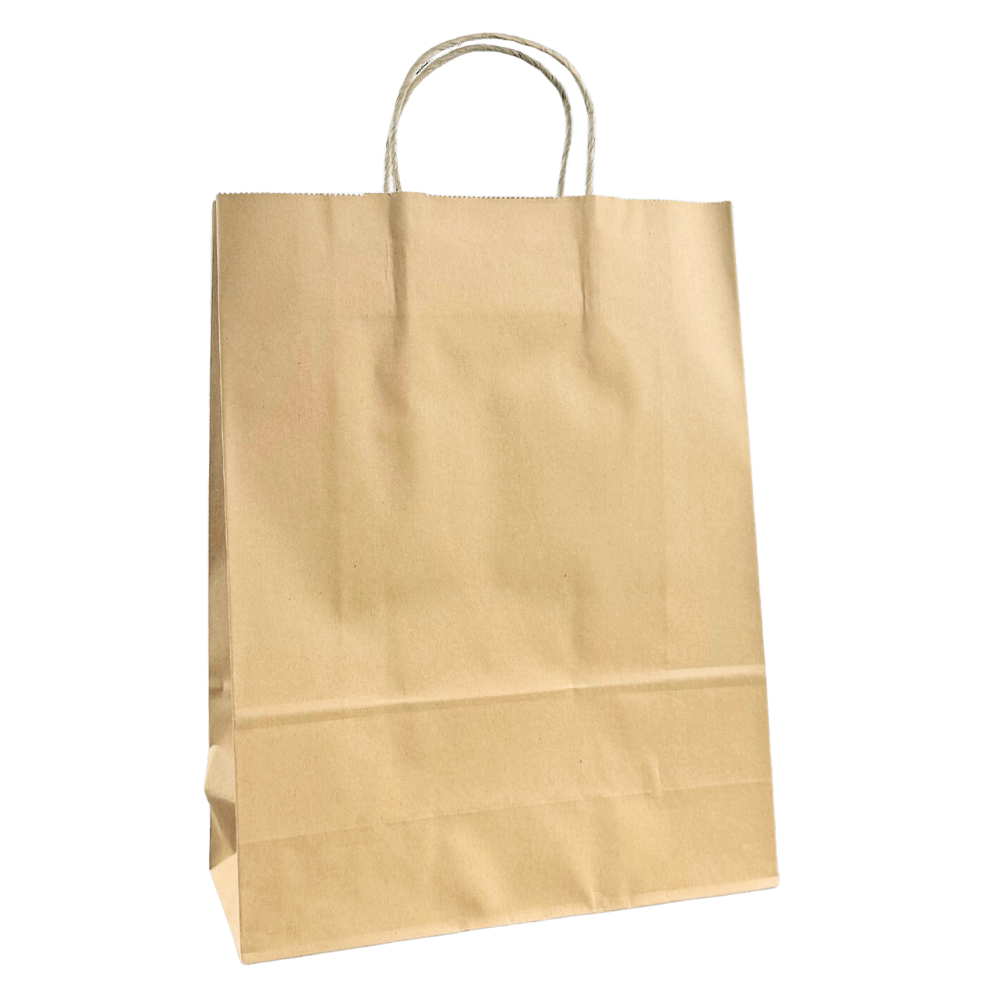 ถุงกระดาษคราฟท์ SCP PACKING เบอร์ 8 ขนาด 10.5 X 4 X 13.5 นิ้ว (1 แพ็ค 50 ใบ)_0