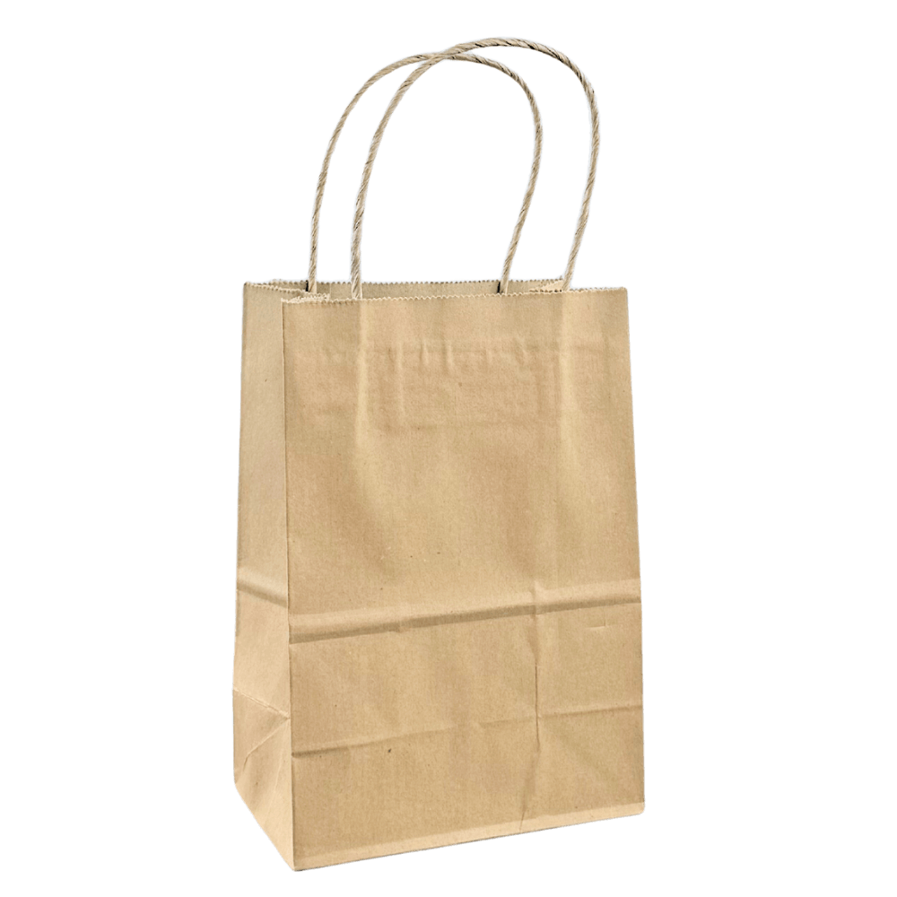 ถุงกระดาษคราฟท์ SCP PACKING เบอร์ 0 ขนาด 5.25 X 3.25 X 7.25 นิ้ว (1 แพ็ค 50 ใบ)_1