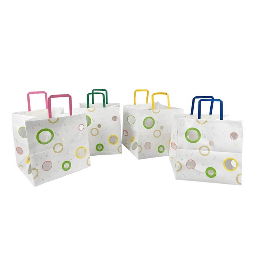 ถุงใส่กล่องเค้ก SCP PACKING 3 ปอนด์ ขนาด 11 X 10.75 X 12 นิ้ว (หูหิ้วคละสี) (1 แพ็ค 50 ใบ)_3
