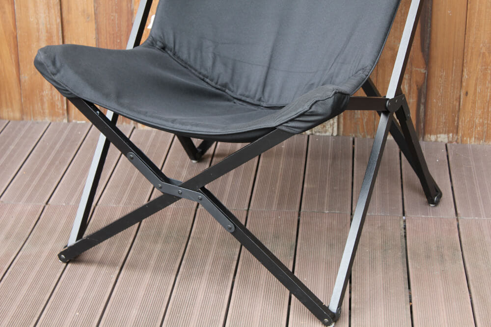 เก้าอี้แคมป์ปิ้ง QUALITY LIVING ASIA สีดำ_4