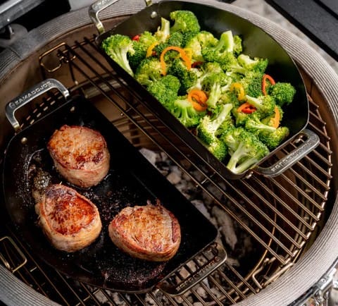 ชุดจัดโซนความร้อนและระดับย่าง KINGBE KAMADO 23.5นิ้ว_7
