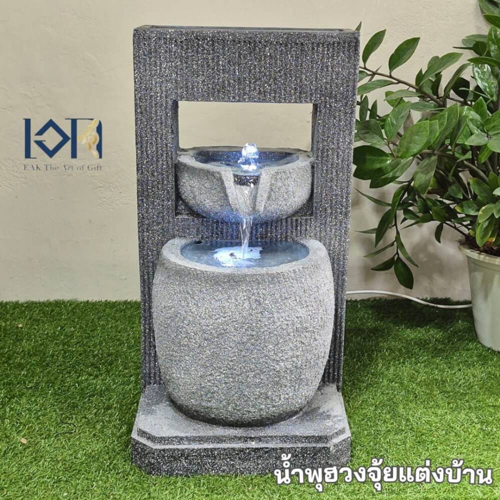 น้ำพุล้นตั้งพื้น EAKGIFT รุ่น6626 สไตล์ทันสมัย เสริมฮวงจุ้ย