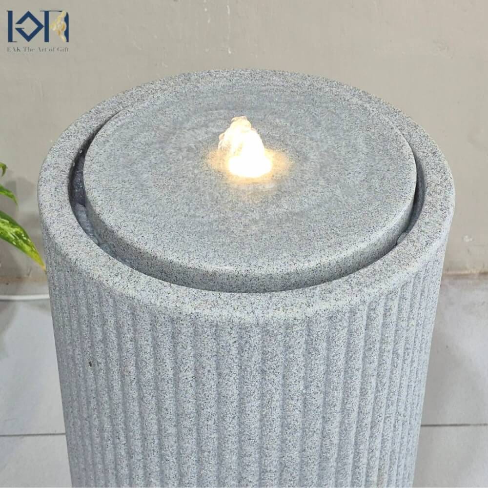 น้ำพุตั้งพื้นเสริมฮวงจุ้ย EAKGIFT GRANILITE MZ16338JA ทันสมัยงานสวยเหมือนหินแกรนิต