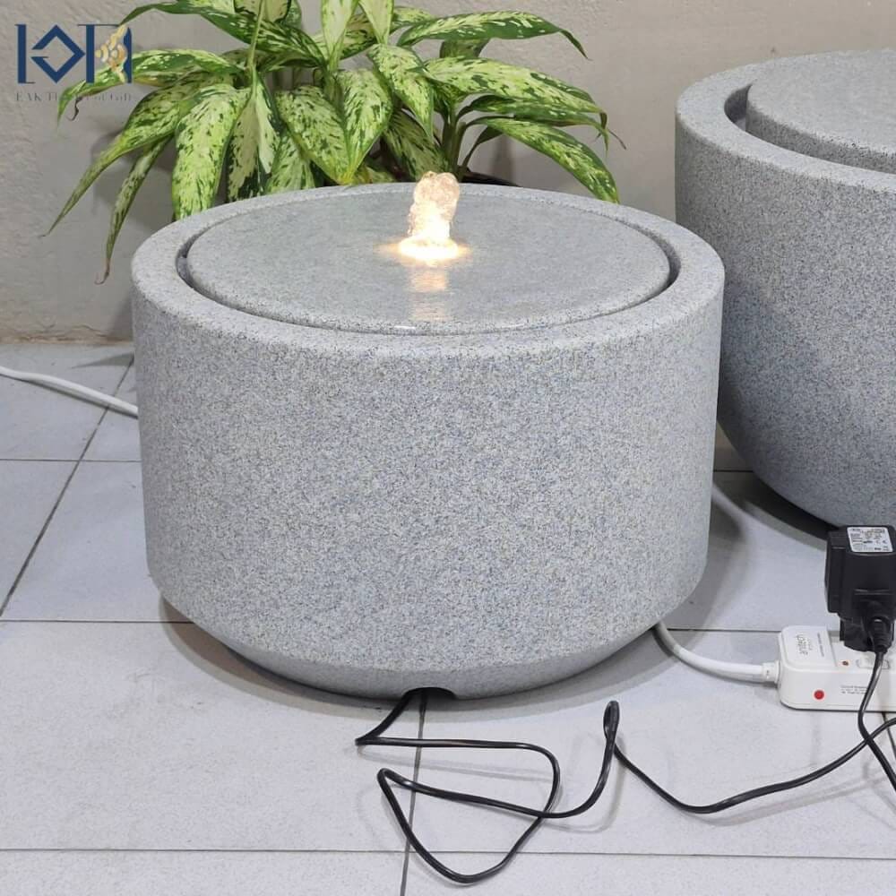 น้ำพุตั้งพื้น EAKGIFT รุ่นGRANILITE MZ16126JA ดีไซน์ทันสมัยเสริมฮวงจุ้ย