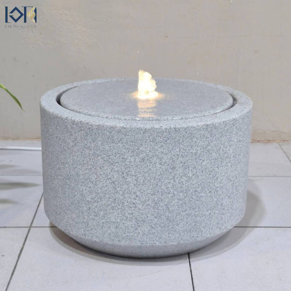 น้ำพุตั้งพื้น EAKGIFT รุ่นGRANILITE MZ16126JA ดีไซน์ทันสมัยเสริมฮวงจุ้ย
