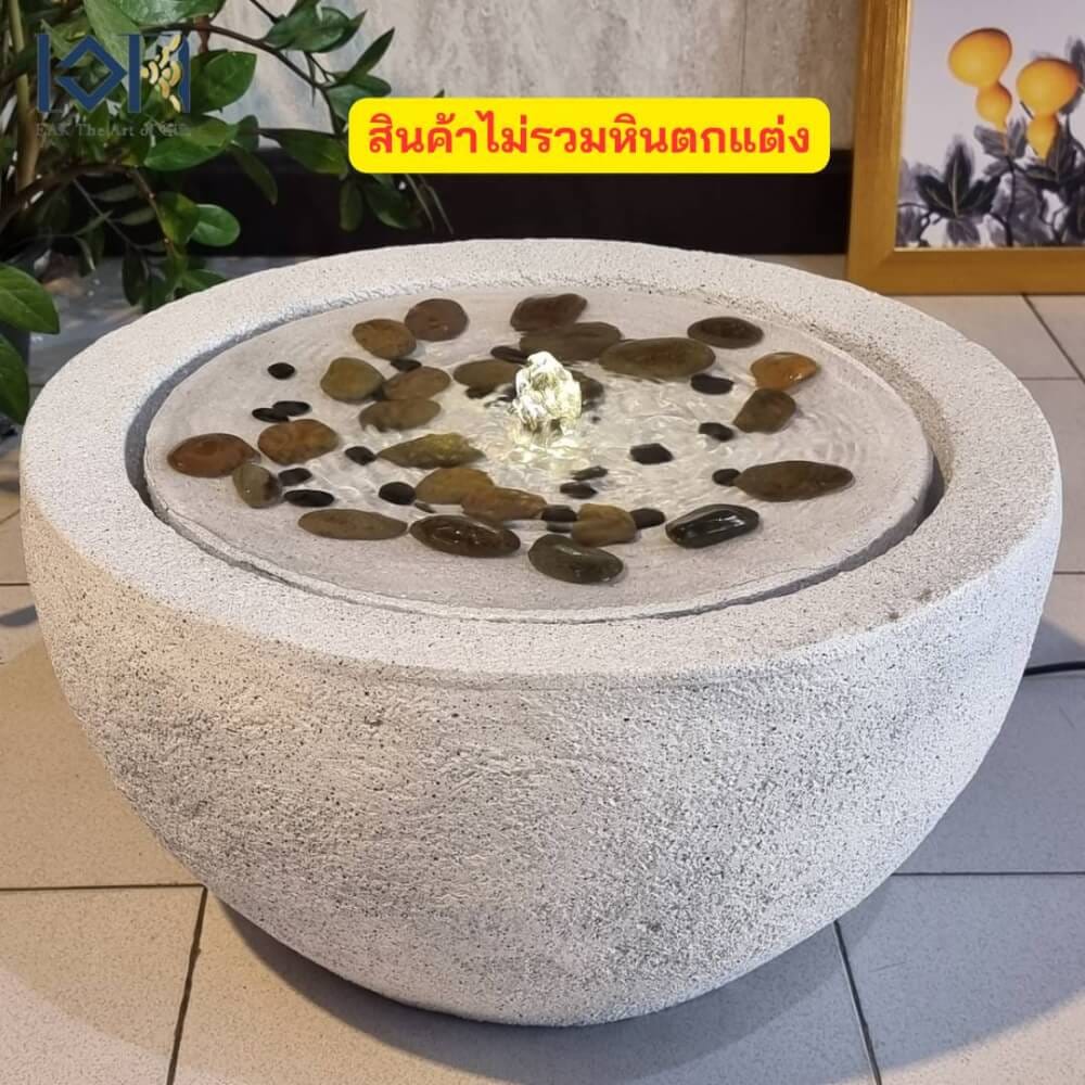 น้ำพุล้นตั้งพื้น EAKGIFT รุ่น2208W สไตล์โมเดิร์นทันสมัยเสริมฮวงจุ้ย