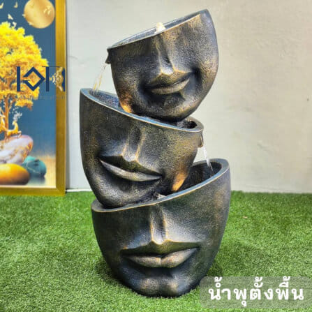 น้ำพุตั้งพื้น EAKGIFT รุ่นFF3002 สไตล์คลาสสิกความหมายดีเสริมฮวงจุ้ย_1