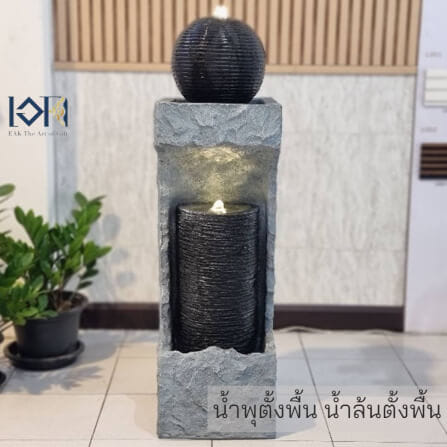 น้ำพุตั้งพื้นเสริมฮวงจุ้ย EAKGIFT รุ่น22033 สไตล์โมเดิร์น_1