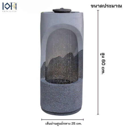 น้ำพุตั้งพื้นเสริมฮวงจุ้ย EAKGIFT รุ่น1250208L สไตล์ทันสมัย_2