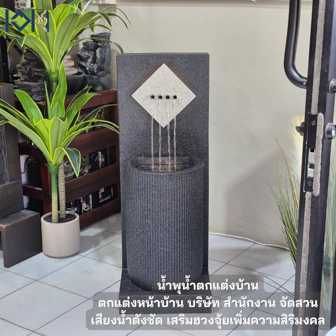น้ำตกเสริมฮวงจุ้ย EAKGIFT รุ่นMZ1667JA วางหน้าบ้านในบ้านหรือสวนเพิ่มความสิริมงค_3