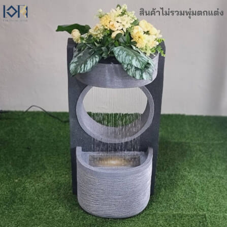 น้ำพุตั้งพื้นเสริมฮวงจุ้ย EAKGIFT รุ่นMZ15027GA สไตล์โมเดิร์น_8