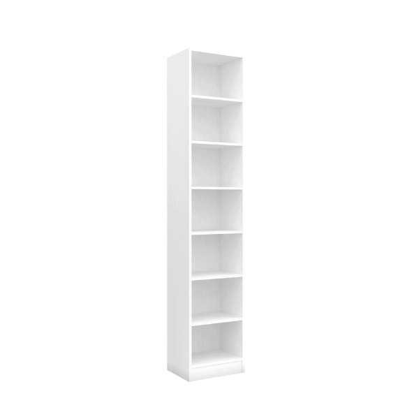 ชั้นวางของทึบ 7 ชั้น WISDOM DESIGN FURNITURE รุ่น BK-41A 40 ซม. สีขาว_0