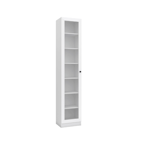ตู้หนังสือ WISDOM DESIGN FURNITURE รุ่น BK-41B 40 ซม. สีขาว_1