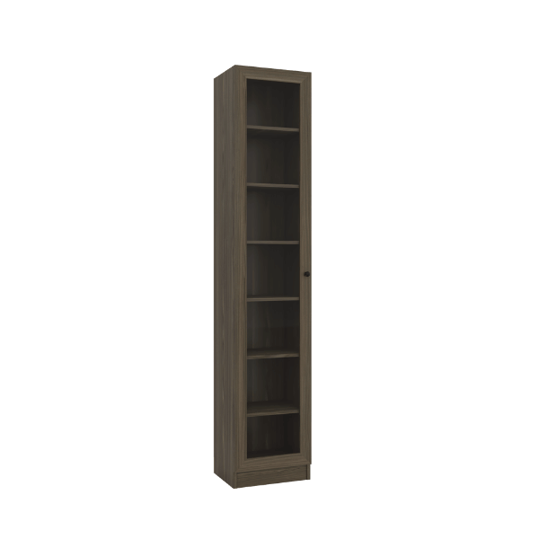 ตู้หนังสือ WISDOM DESIGN FURNITURE รุ่น BK-41B 40 ซม. สีมอคค่า_1