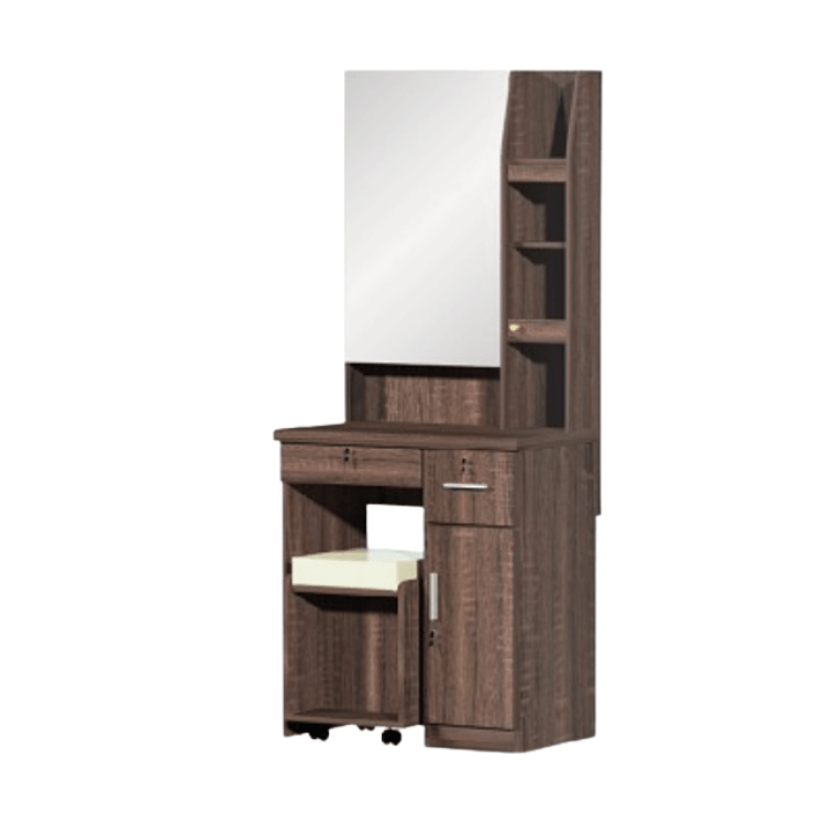 โต๊ะเครื่องแป้ง WISDOM DESIGN FURNITURE รุ่น DT720A 70 ซม. สีวอลนัท_1