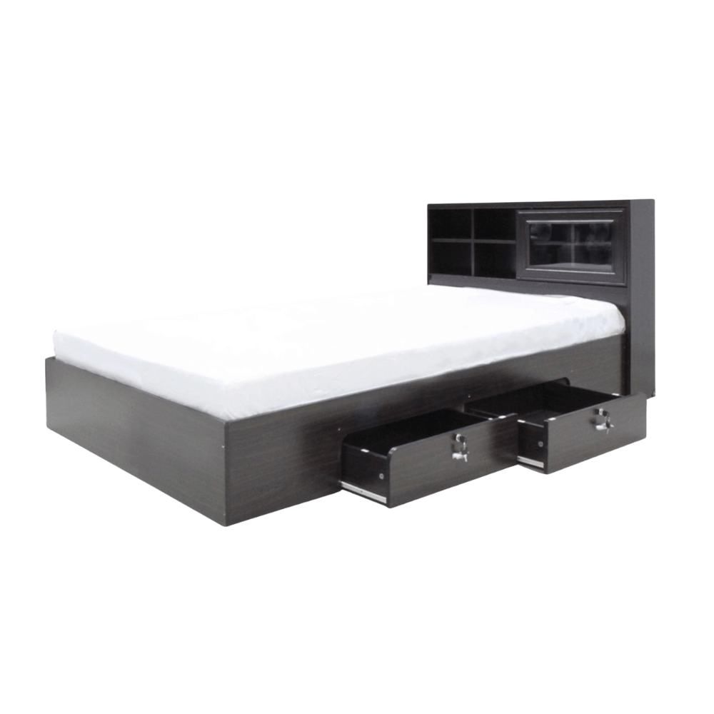 ชุดห้องนอน 6 ฟุต WISDOM DESIGN FURNITURE รุ่น NAKED2 สี โอ๊ค_2