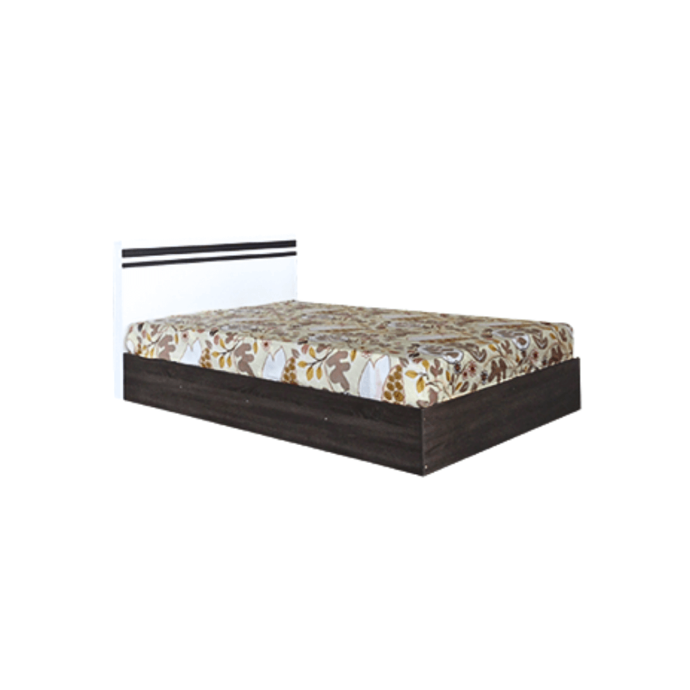 ชุดห้องนอน + ที่นอน PVC 5 ฟุต WISDOM DESIGN FURNITURE รุ่น ECO สี แอชบราวน์/ขาว_2