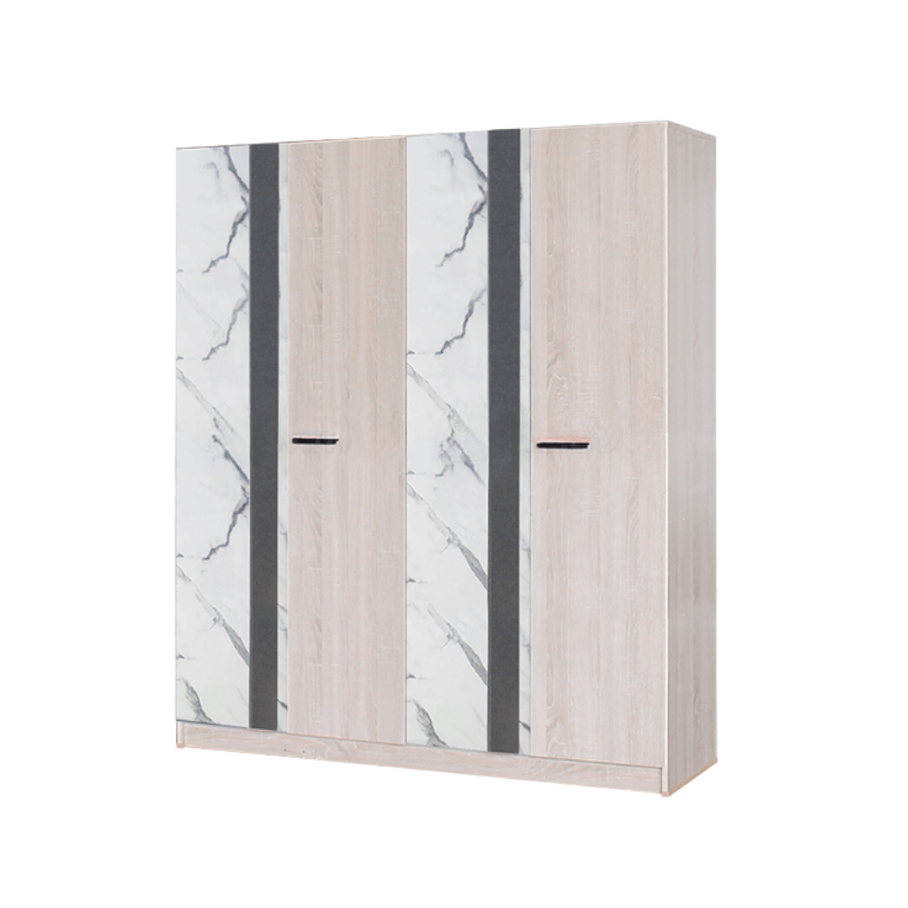 ชุดห้องนอน + ที่นอน PVC 5 ฟุต WISDOM DESIGN FURNITURE รุ่น GLORY PLUS สี โซลิค/หินอ่อน_2