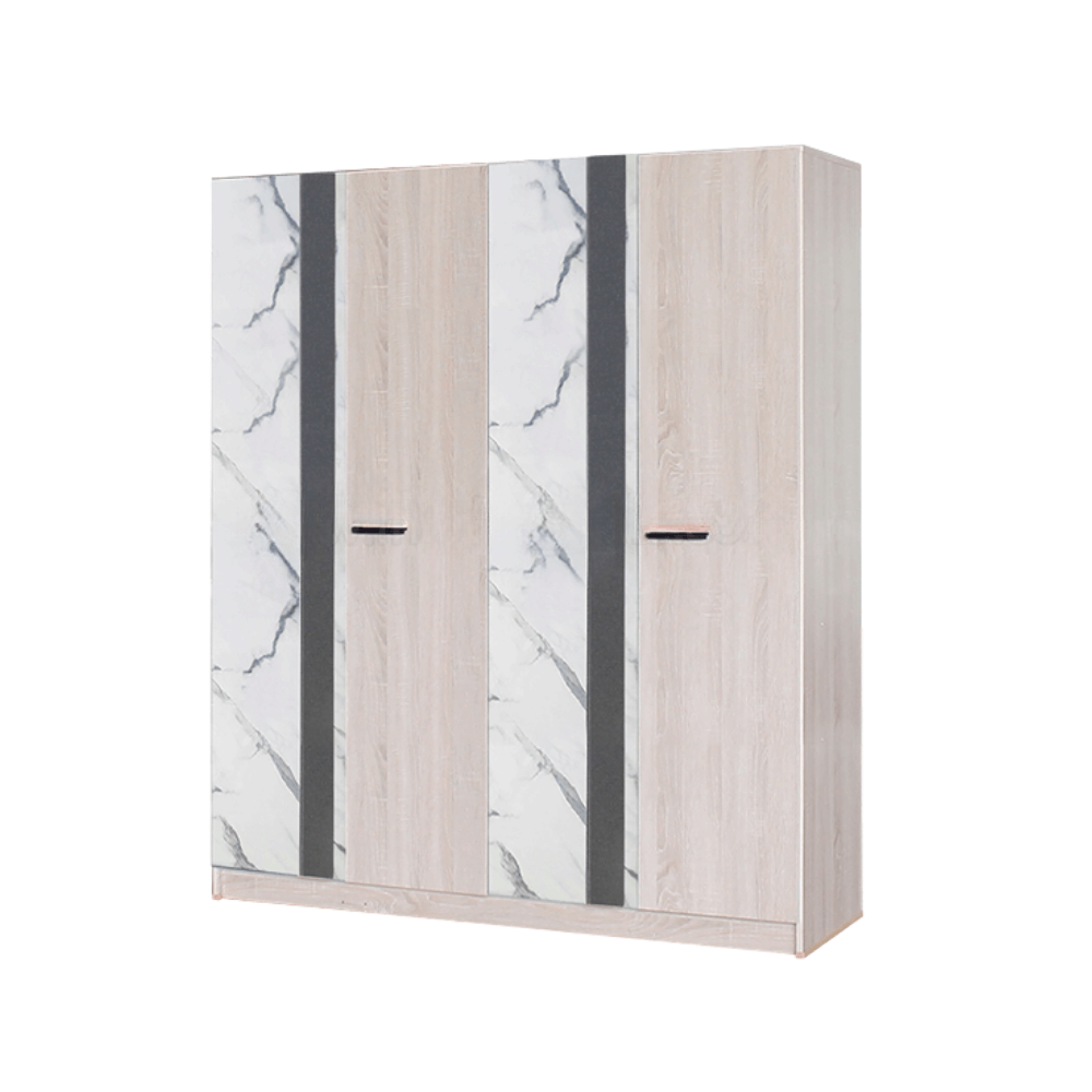 ชุดห้องนอน 5 ฟุต WISDOM DESIGN FURNITURE รุ่น GLORY PLUS สี โซลิค/หินอ่อน_3