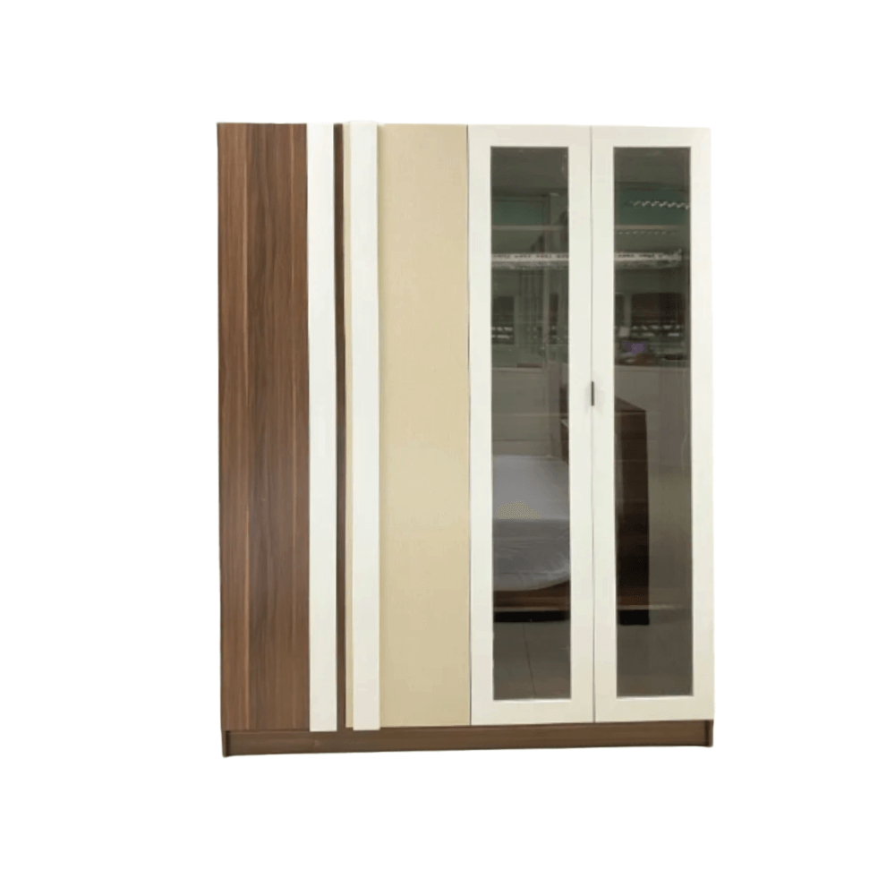 ชุดห้องนอน + ที่นอนสปริง 6 ฟุต WISDOM DESIGN FURNITURE รุ่น CITY PLUS วอลนัท_3