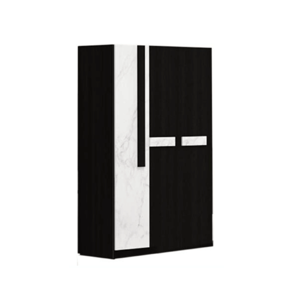 ชุดห้องนอน + ที่นอนสปริง 5 ฟุต WISDOM DESIGN FURNITURE รุ่น SWAN PLUS สี โอ๊ค/หินอ่อน_3